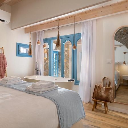 Cedrus Blue Apartment Symi Bagian luar foto