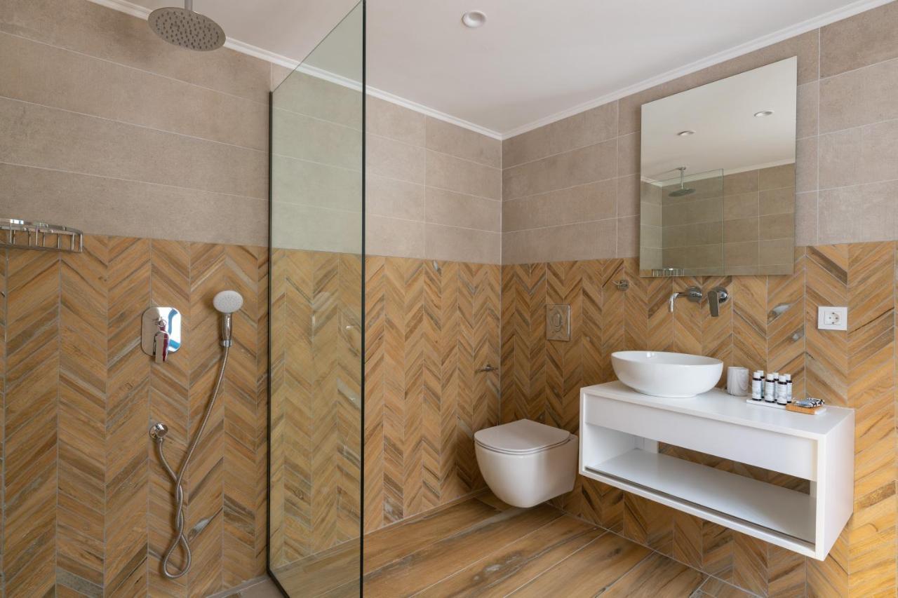Cedrus Blue Apartment Symi Bagian luar foto