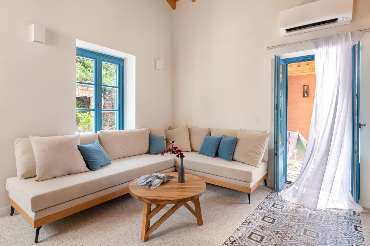 Cedrus Blue Apartment Symi Bagian luar foto